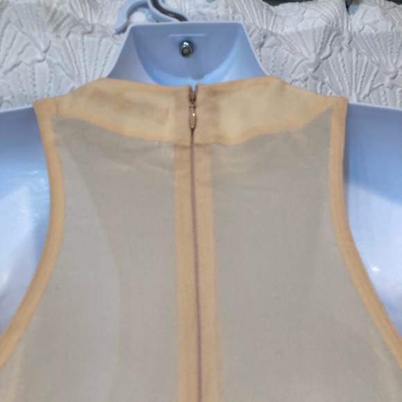 NWT, Alice & Olivia By Stacey Bendet Beaded Top, Sz Small, Peach - Picture 11 of 12